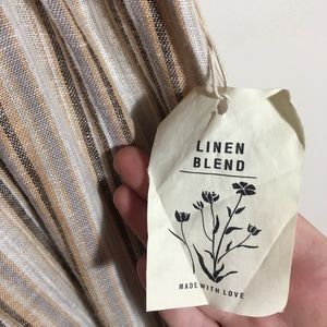 Linen Blend Dress